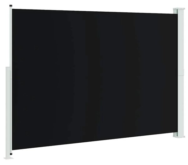 Uvlačiva bočna tenda za terasu 200 x 314 cm crna - Crna 200 x 300 cm 1 Crna