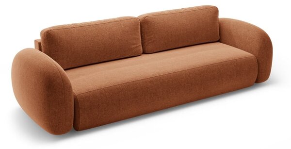Ciglasta sklopiva/s prostorom za odlaganje sofa od šenila 262 cm Tonale – Cosmopolitan Design