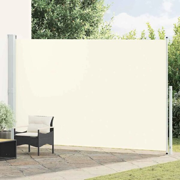 Uvlačiva bočna tenda za terasu 220 x 514 cm krem - Krema 220 x 500 cm 1 Krema