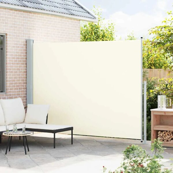 Uvlačiva bočna tenda za terasu 220 x 314 cm krem - Krema 220 x 300 cm 1 Krema