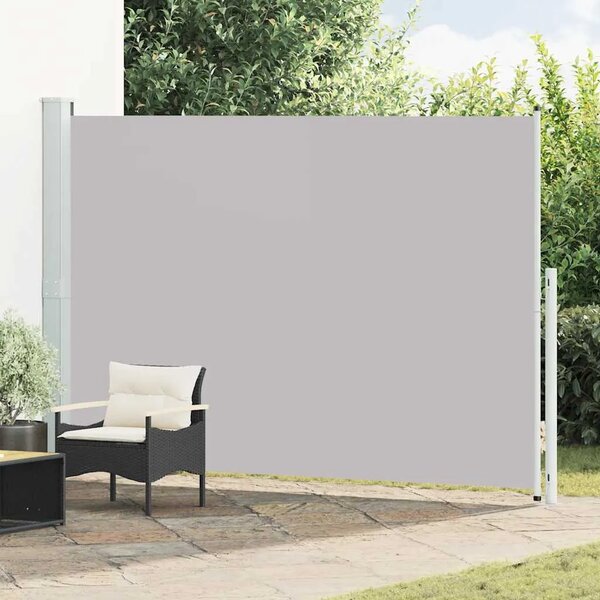 Uvlačiva bočna tenda za terasu 200 x 314 cm siva - Siva 200 x 300 cm 1 Siva