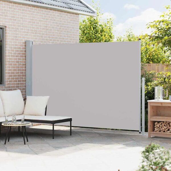 Uvlačiva bočna tenda za terasu 200 x 314 cm siva - Siva 200 x 300 cm 1 Siva