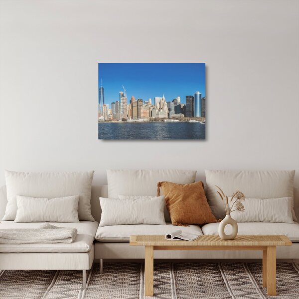 Staklena slika - Manhattan u New Yorku (70x50 cm)
