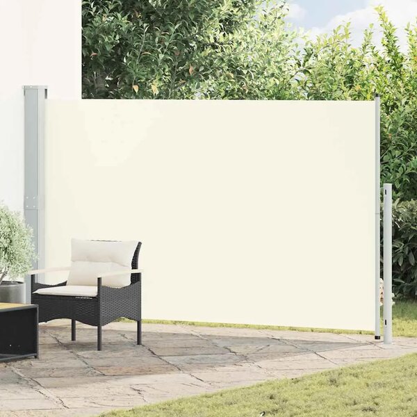 Uvlačiva bočna tenda za terasu 180 x 314 cm krem - Krema 180 x 300 cm 1 Krema