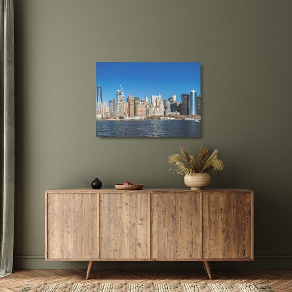 Staklena slika - Manhattan u New Yorku (70x50 cm)