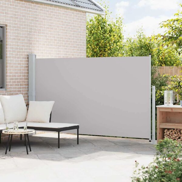 Uvlačiva bočna tenda za terasu 180 x 314 cm siva - Siva 180 x 300 cm 1 Siva