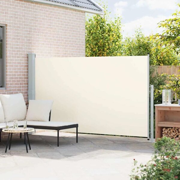 Uvlačiva bočna tenda za terasu 180 x 314 cm krem - Krema 180 x 300 cm 1 Krema