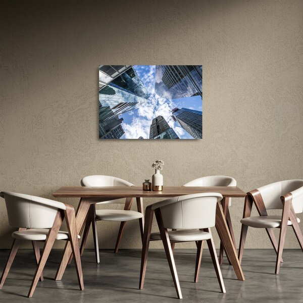 Staklena slika nebodera (70x50 cm)