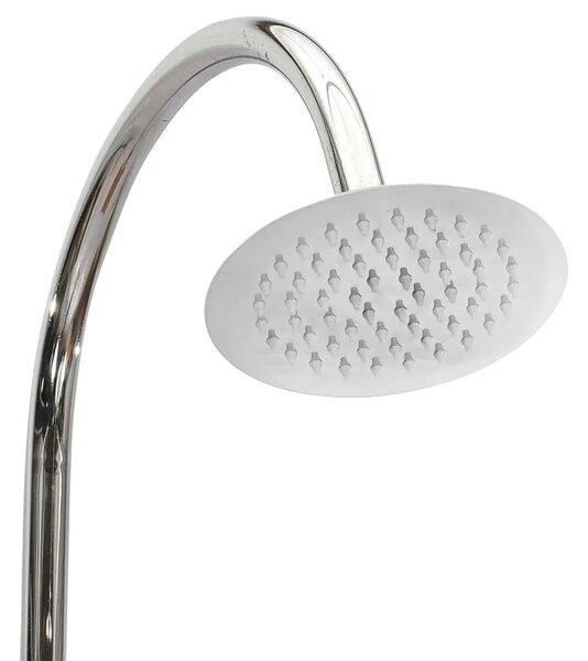 Vrtni tuš 75 x 75 x 210 cm od masivne tikovine