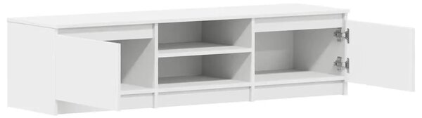 TV ormarić bijeli 140 x 40 x 35 5 cm od konstruiranog drva - Bijela 1 Bijela