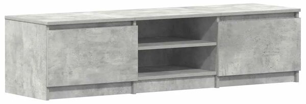 TV ormarić boja betona 140 x 40 x 35 5 cm konstruirano drvo - Beton siva 1 Beton siva
