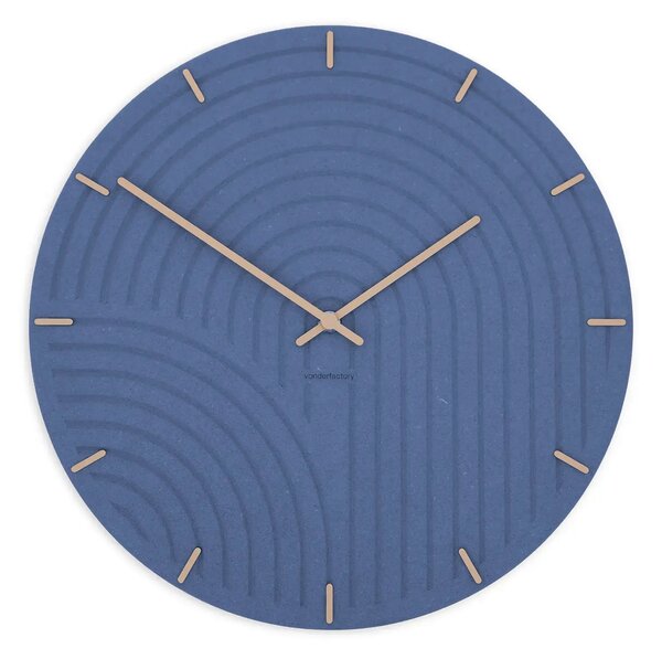 Zidni sat Luxhora Arcadia Dark Blue 9 boja kazaljki