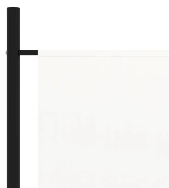 Paravan - Sobna pregrada bijela 175 x 180 cm od tkanine - Bijela 175 x 180 cm 1 1