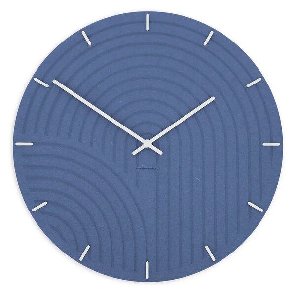 Zidni sat Luxhora Arcadia Dark Blue 9 boja kazaljki