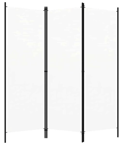 Paravan - Sobna pregrada s 3 panela bijela 150 x 180 cm - Bijela 3 1 Bijela