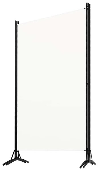 Paravan - Sobna pregrada s 3 panela bijela 260 x 180 cm od tkanine - Bijela 260 x 180 cm 1 1