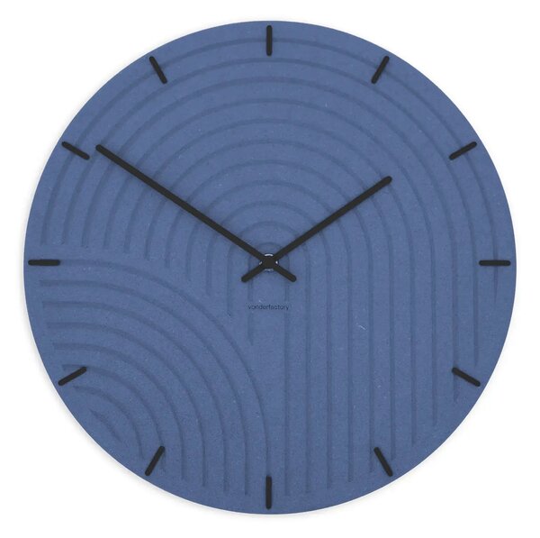 Zidni sat Luxhora Arcadia Dark Blue 9 boja kazaljki