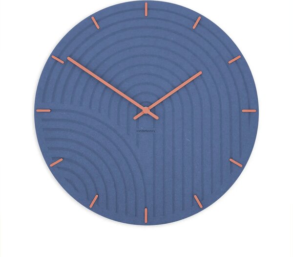 Zidni sat Luxhora Arcadia Dark Blue 9 boja kazaljki