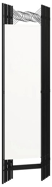 Paravan - Sobna pregrada sa 6 panela bijela 240 x 180 cm - Bijela 6 1 Bijela