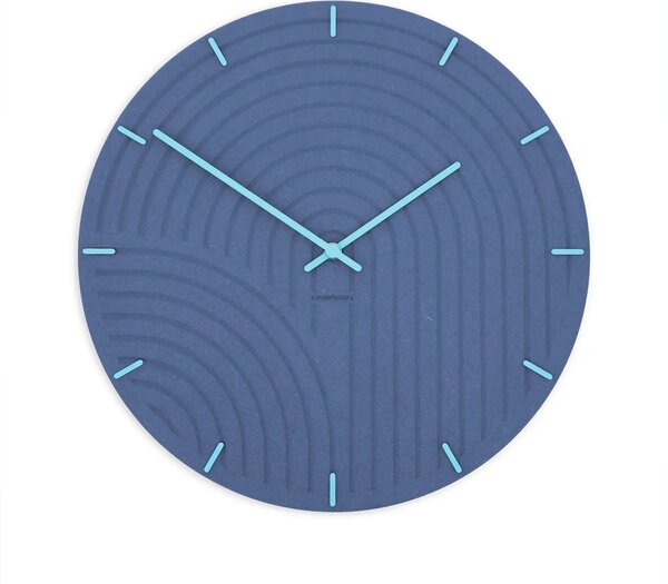 Zidni sat Luxhora Arcadia Dark Blue 9 boja kazaljki