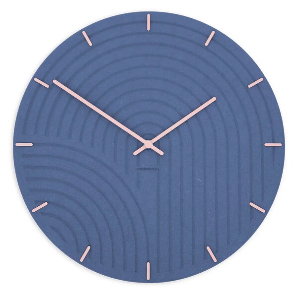Zidni sat Luxhora Arcadia Dark Blue 9 boja kazaljki
