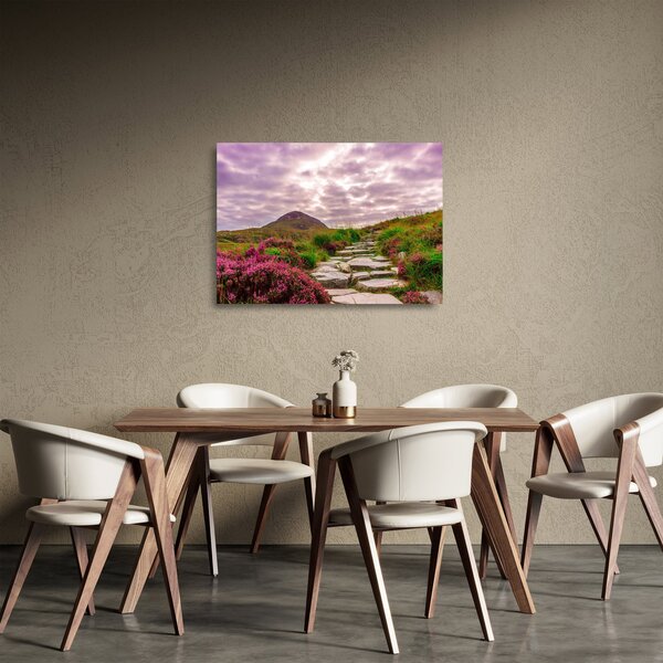 Staklena slika pejzaža (70x50 cm)