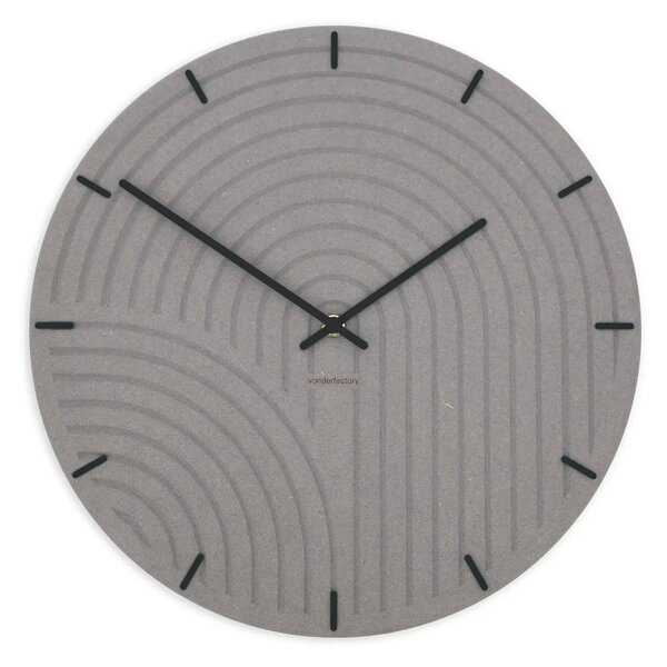 Zidni sat Luxhora Arcadia Light Grey 10 boja kazaljki
