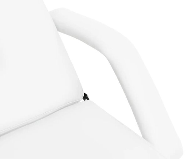 Masažni stol bijeli 180 x 62 x (86 5 - 118) cm - Bijela Bijela