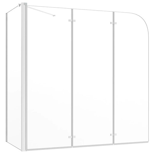 Tuš kabina od kaljenog stakla 120 x 69 x 130 cm prozirna