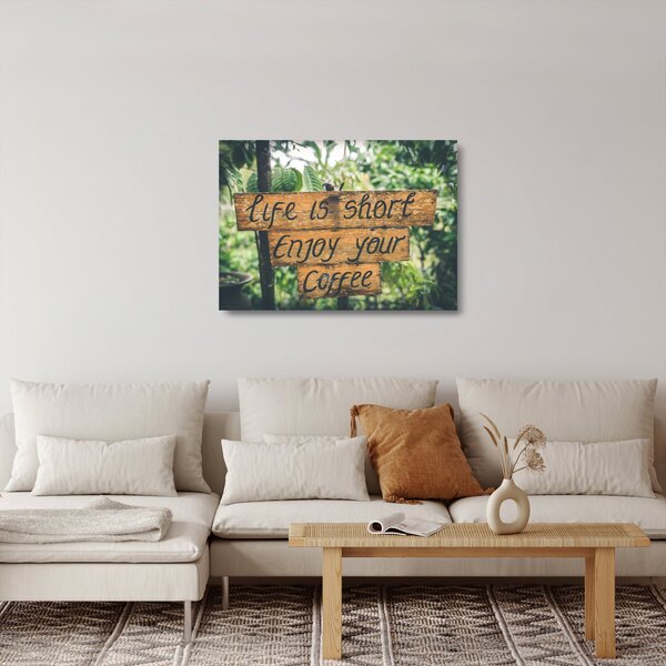 Staklena slika s porukom (70x50 cm)