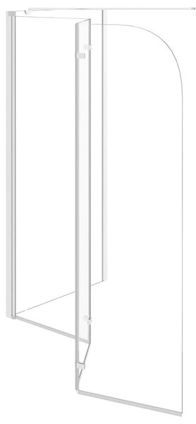 Tuš kabina od kaljenog stakla 120 x 69 x 130 cm prozirna