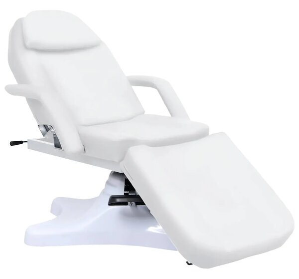 Masažni stol bijeli 180 x 62 x (86 5 - 118) cm - Bijela Bijela