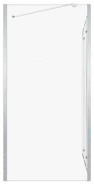 Tuš kabina od kaljenog stakla 120 x 69 x 130 cm prozirna