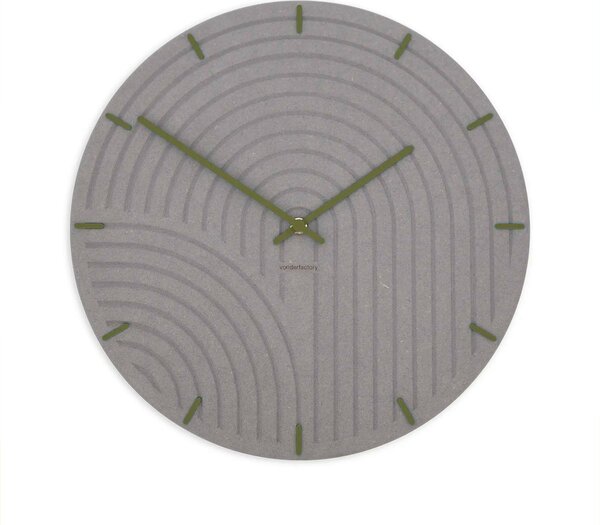 Zidni sat Luxhora Arcadia Light Grey 10 boja kazaljki