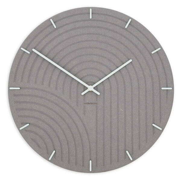 Zidni sat Luxhora Arcadia Light Grey 10 boja kazaljki