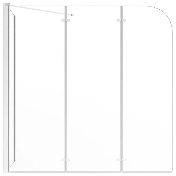 Tuš kabina od kaljenog stakla 120 x 69 x 130 cm prozirna