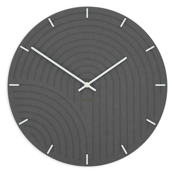 Zidni sat Luxhora Arcadia Black 8 boja kazaljki