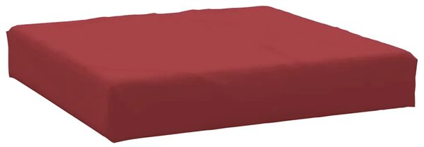 Jastuci za sofu od paleta 3 kom crvena boja vina od tkanine - boja crnog vina 1 kutna sofa Boja crnog vina