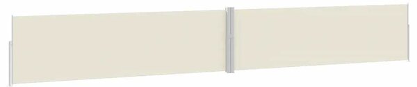 Uvlačiva bočna tenda za terasu 170 x 1200 cm krem - Krema 170 x 1200 cm 1 Krema