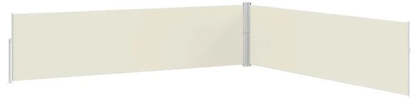 Uvlačiva bočna tenda za terasu 170 x 1200 cm krem - Krema 170 x 1200 cm 1 Krema