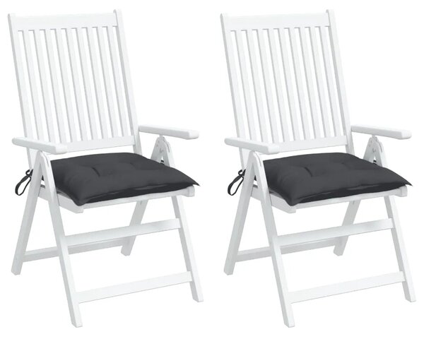 Jastuci za stolice 2 kom antracit 50x50x7 cm od tkanine Oxford - Antracit 50 x 50 x 7 cm 2 Antracit