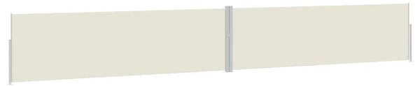 Uvlačiva bočna tenda za terasu 170 x 1200 cm krem - Krema 170 x 1200 cm 1 Krema