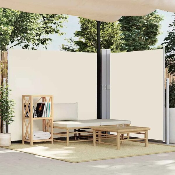 Uvlačiva bočna tenda za terasu 170 x 1200 cm krem - Krema 170 x 1200 cm 1 Krema