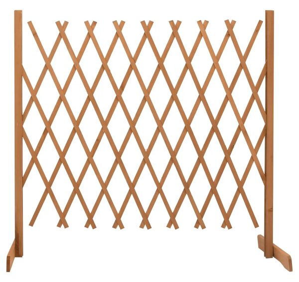 Vrtna rešetkasta ograda narančasta 180x100 cm masivna jelovina - Narančasta 180 x 100 cm 1 Narančasta
