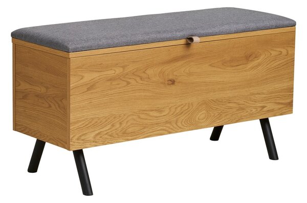 Škrinja u dekoru hrasta u prirodnoj boji 92x48x33 cm Barco – House Nordic