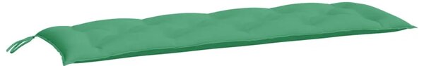 Jastuk za vrtnu klupu zeleni 150 x 50 x 7 cm od tkanine Oxford - Zelena 150 x 50 x 7 cm 1 Zelena