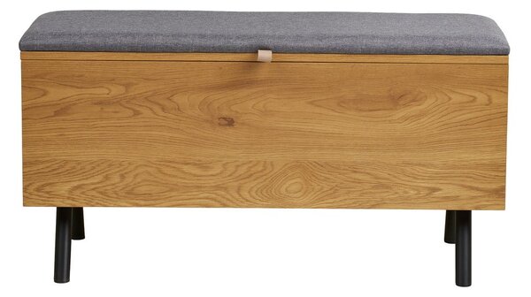 Škrinja u dekoru hrasta u prirodnoj boji 92x48x33 cm Barco – House Nordic