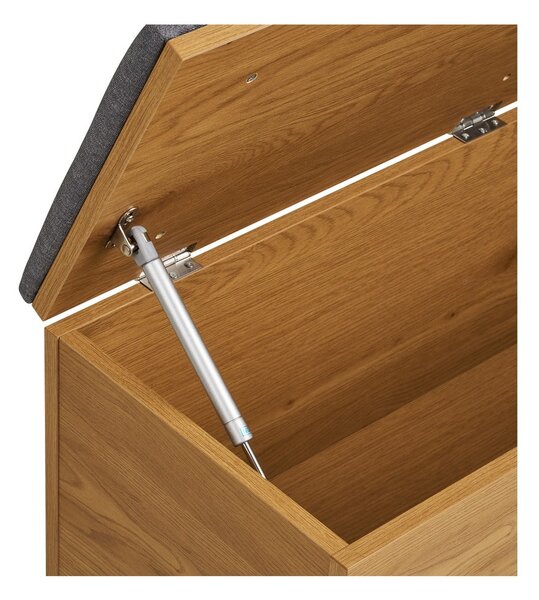 Škrinja u dekoru hrasta u prirodnoj boji 92x48x33 cm Barco – House Nordic