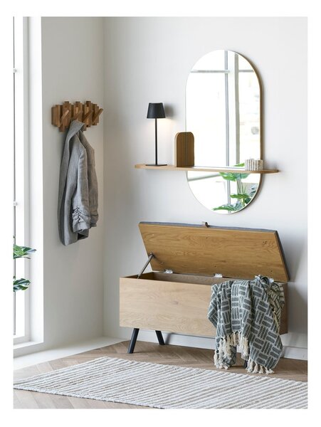 Crna LED stolna lampa (visina 37 cm) Bradford – House Nordic