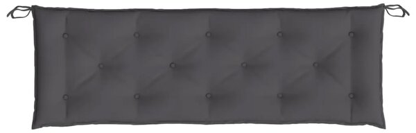 Jastuk za vrtnu klupu antracit 150 x 50 x 7 cm tkanina Oxford - Antracit 150 x 50 x 7 cm 1 Antracit